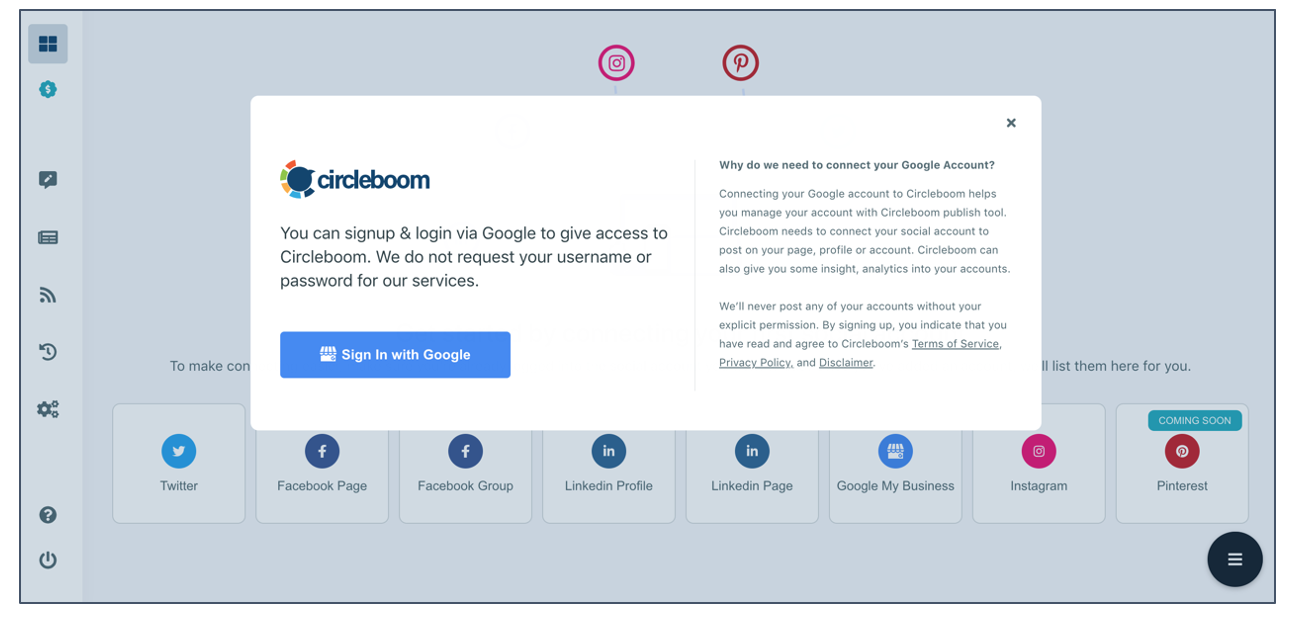 Adding A Google Business Account Adding a google business account